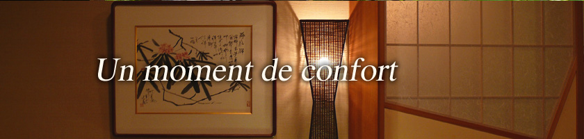 Un moment de confort