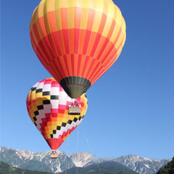 Enjoy Hakuba from the sky !!